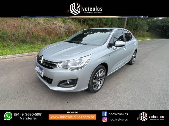 CITROËN C4 LOUNGE 1.6 EXCLUSIVE 16V TURBO FLEX 4P AUTOMÁTICO